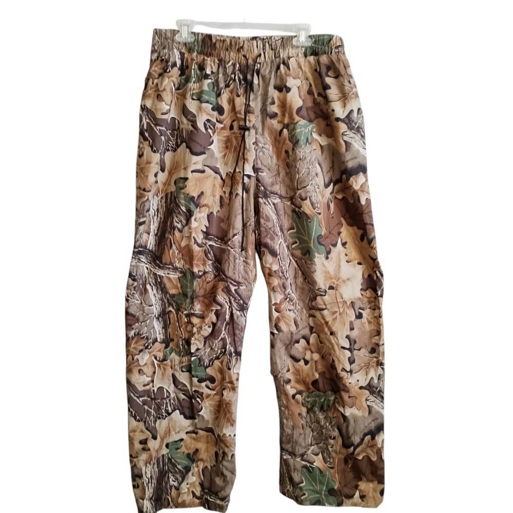 Walls Water-Pruf Men's 34x29 Breathable Advantage Camo Pants Elastic Waist
